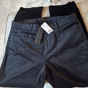 Banana Republic Midnight Black Trousers